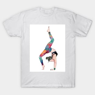 Cosmic Yoga Pants T-Shirt